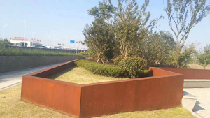 郯城耐候钢挡土墙